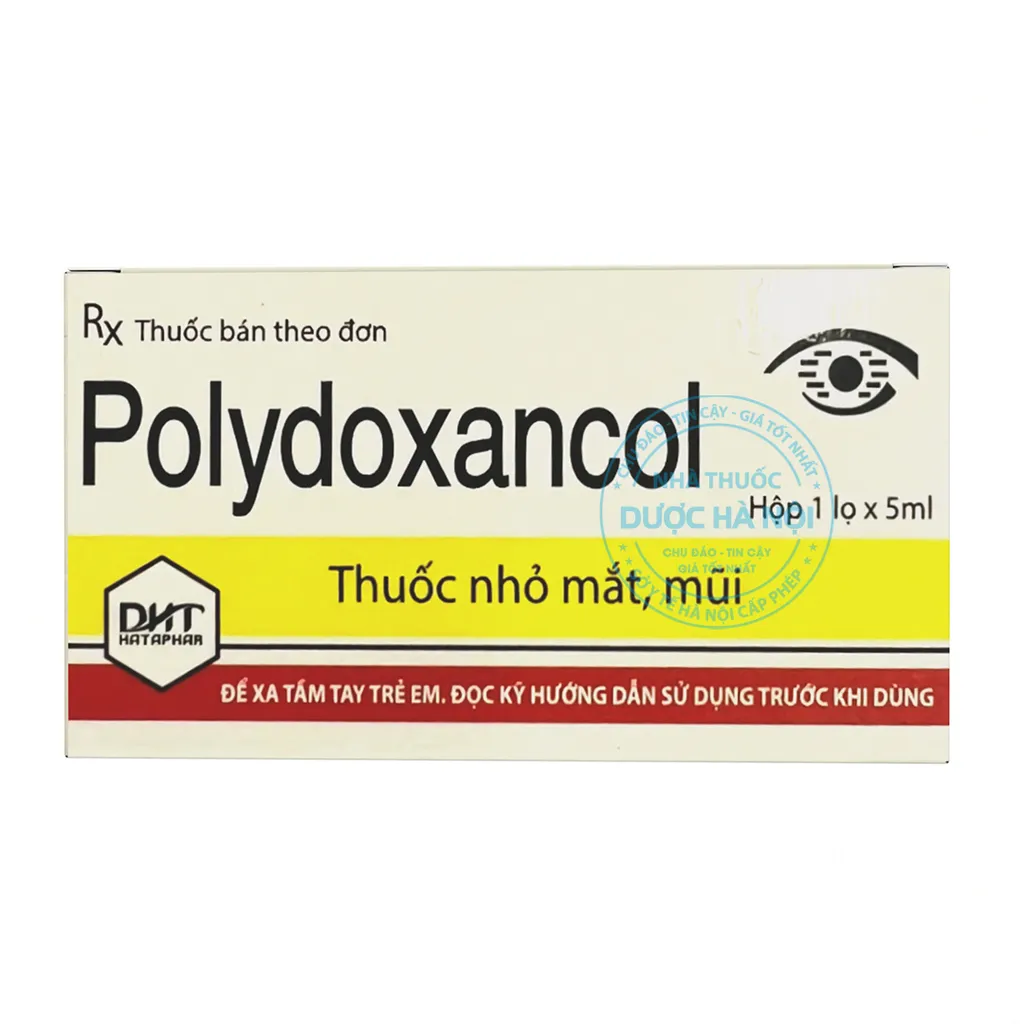 Thuốc nhỏ mắt, mũi Polydoxancol