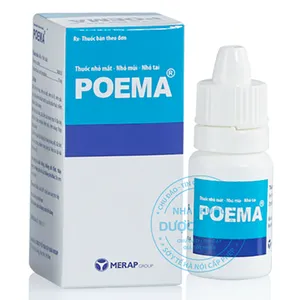 Thuốc nhỏ mắt POEMA điều trị và hỗ trợ các tình trạng viêm nhiễm ở mắt