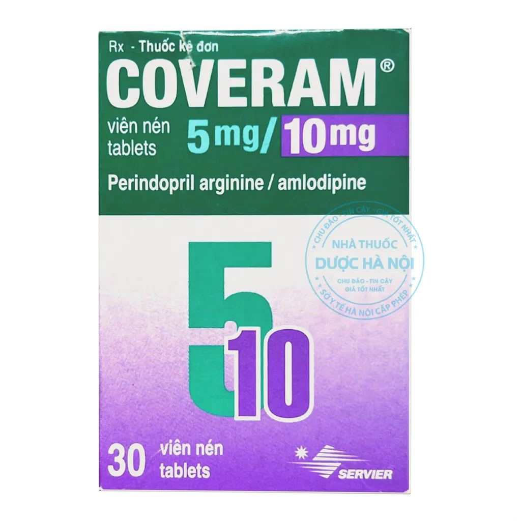 Thuốc Coveram 5mg/5mg