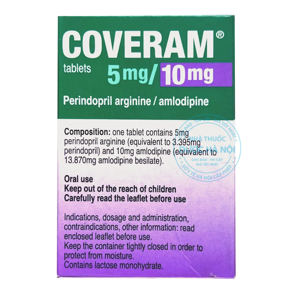 Thuốc Coveram 5mg/5mg
