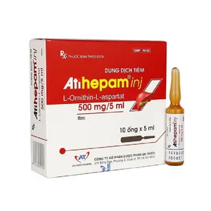 Thuốc tiêm Atihepam 5g/10ml điều trị bệnh gan cấp tính và mạn tính
