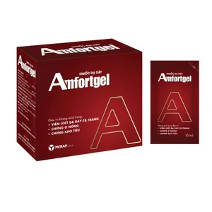 Thuốc Amfortgel điều trị loét dạ dày và chảy máu dạ dày tá tràng