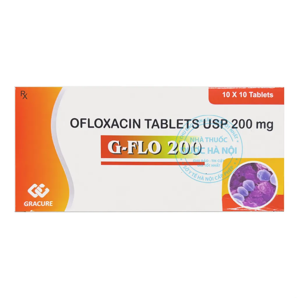 Thuốc Ofloxacin 200mg