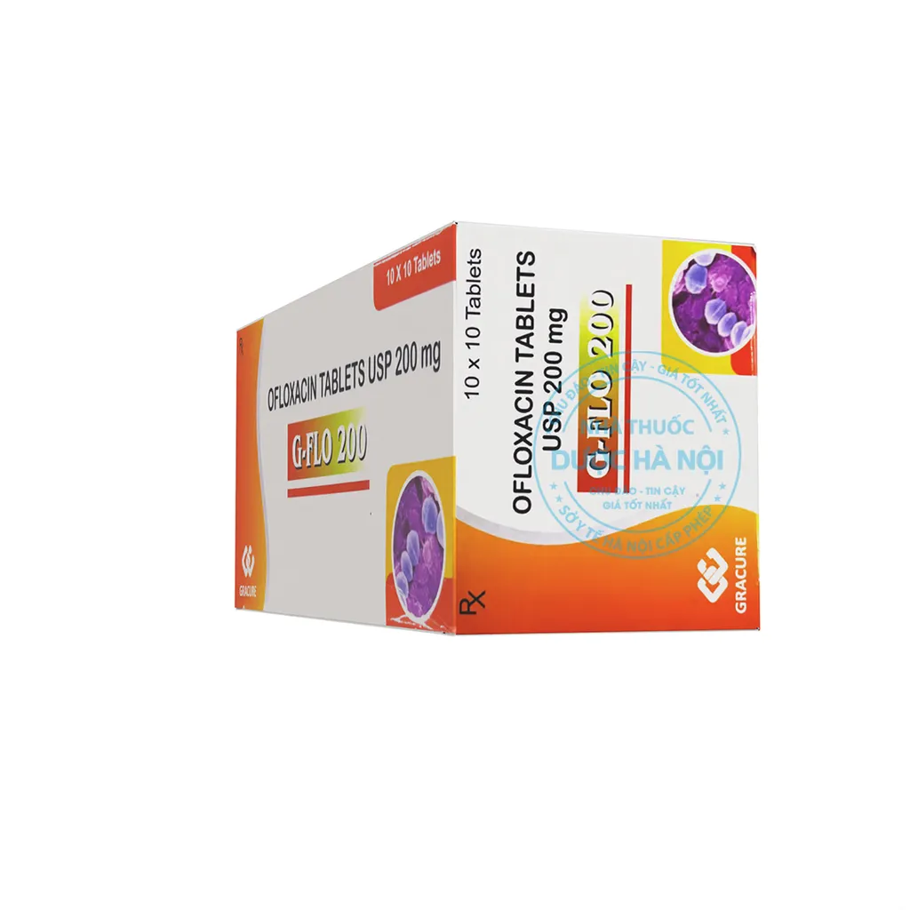 Thuốc Ofloxacin 200mg