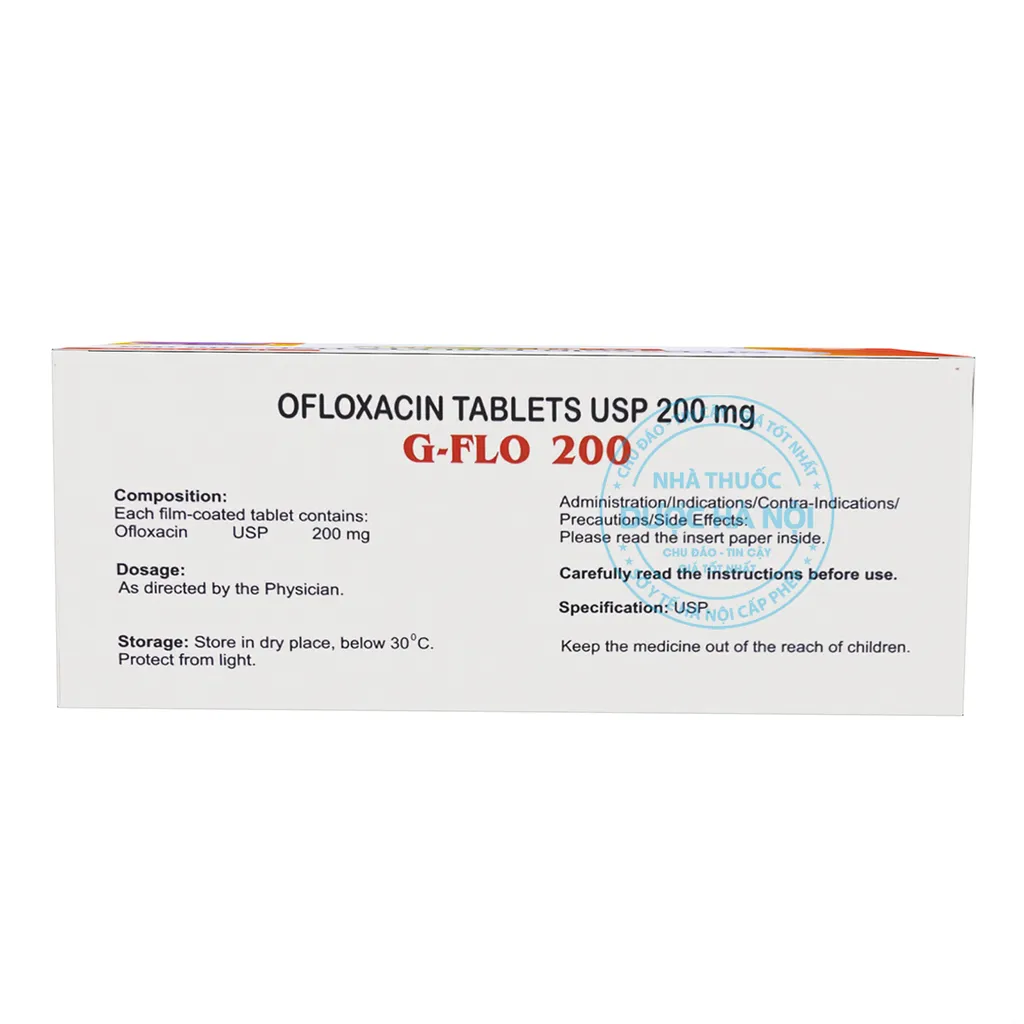 Thuốc Ofloxacin 200mg