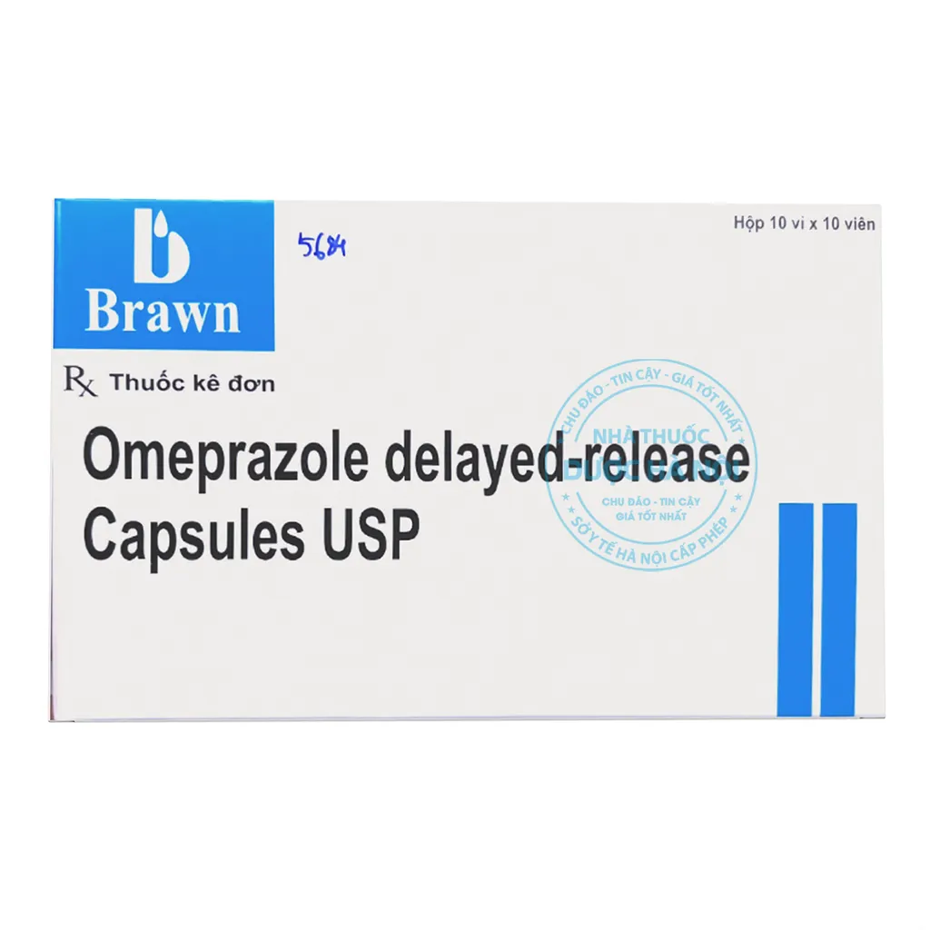 Thuốc Omeprazol Brawn