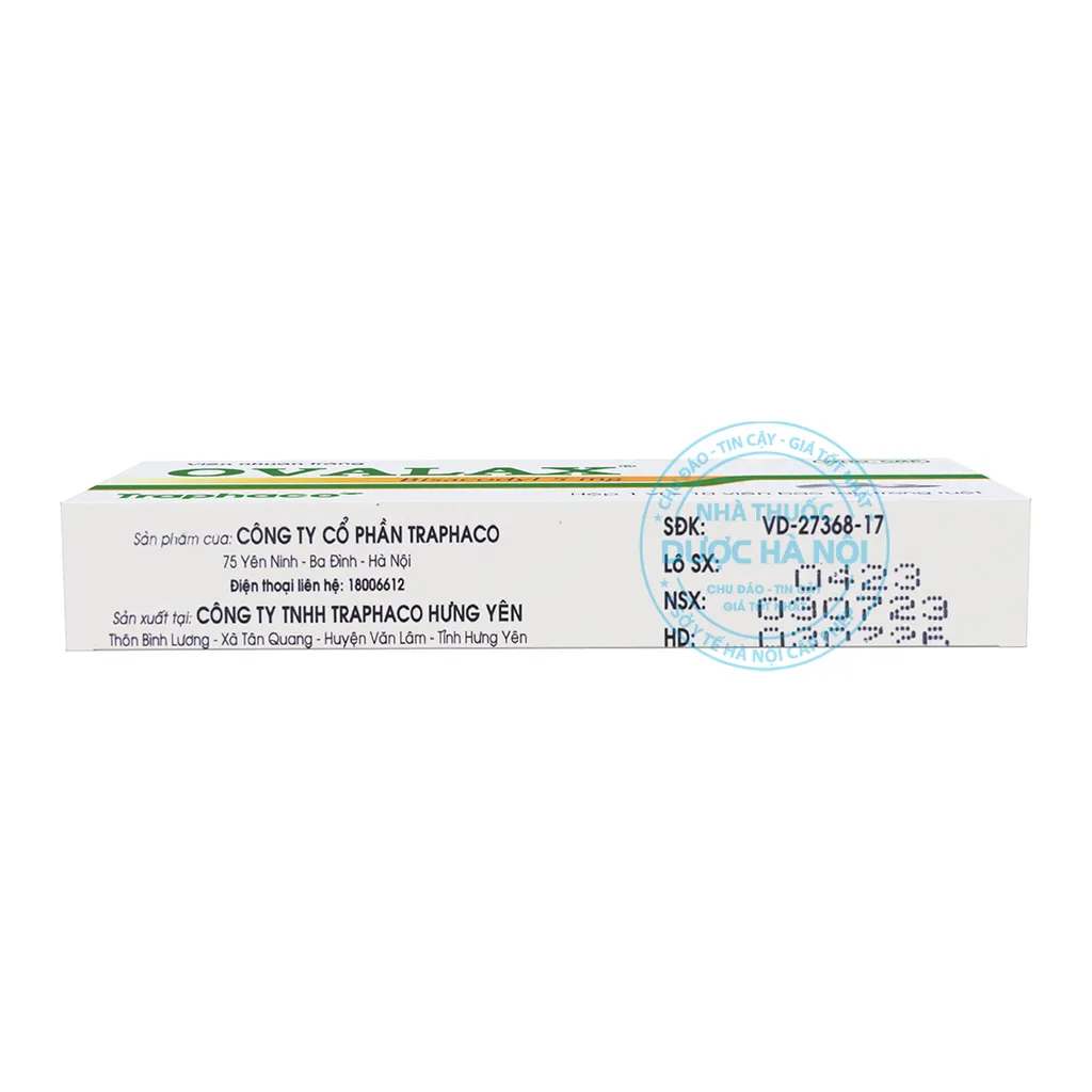 Viên nhuận tràng Ovalax 10mg