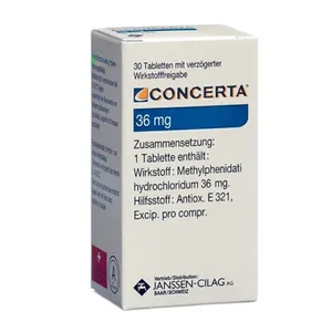 Thuốc Concerta 18mg điều trị chứng rối loạn tăng động giảm chú ý