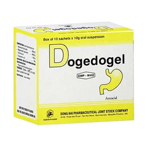 Thuốc Dogedogel điều trị rối loạn tiêu hoá do acid dạ dày