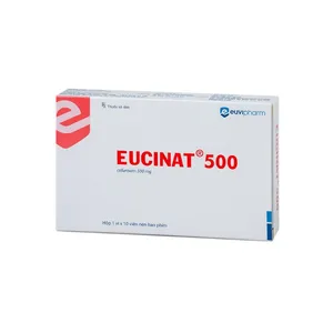 Thuốc Eucinat 500 điều trị nhiều bệnh nhiễm khuẩn thể nhẹ và vừa