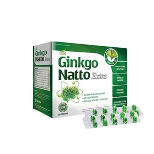Viên uống Ginkgo Natto Extra hỗ trợ cải thiện sức khỏe não bộ