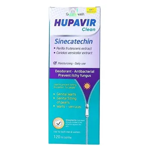 Dung dịch vệ sinh phụ nữ Hupavir hỗ trợ đào thải virus HPV dự phòng mắc sùi mào gà