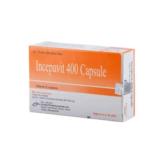 Thuốc Incepavit 400 capsule bổ sung vitamin E cho cơ thể