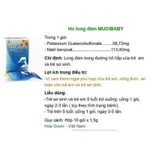 Thuốc Mucibaby for children