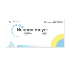 Viên đặt âm đạo Neonan-Meyer điều trị viêm âm đạo do nấm và vi khuẩn gây ra