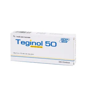 Thuốc Teginol 50 điều trị tăng huyết áp và các tình trạng khác liên quan