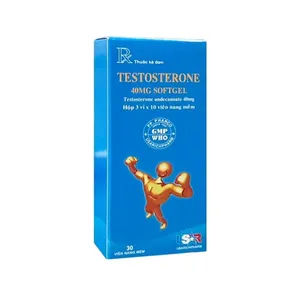 Thuốc Testosterone 40mg Softgel điều trị các rối loạn hormone testosterone