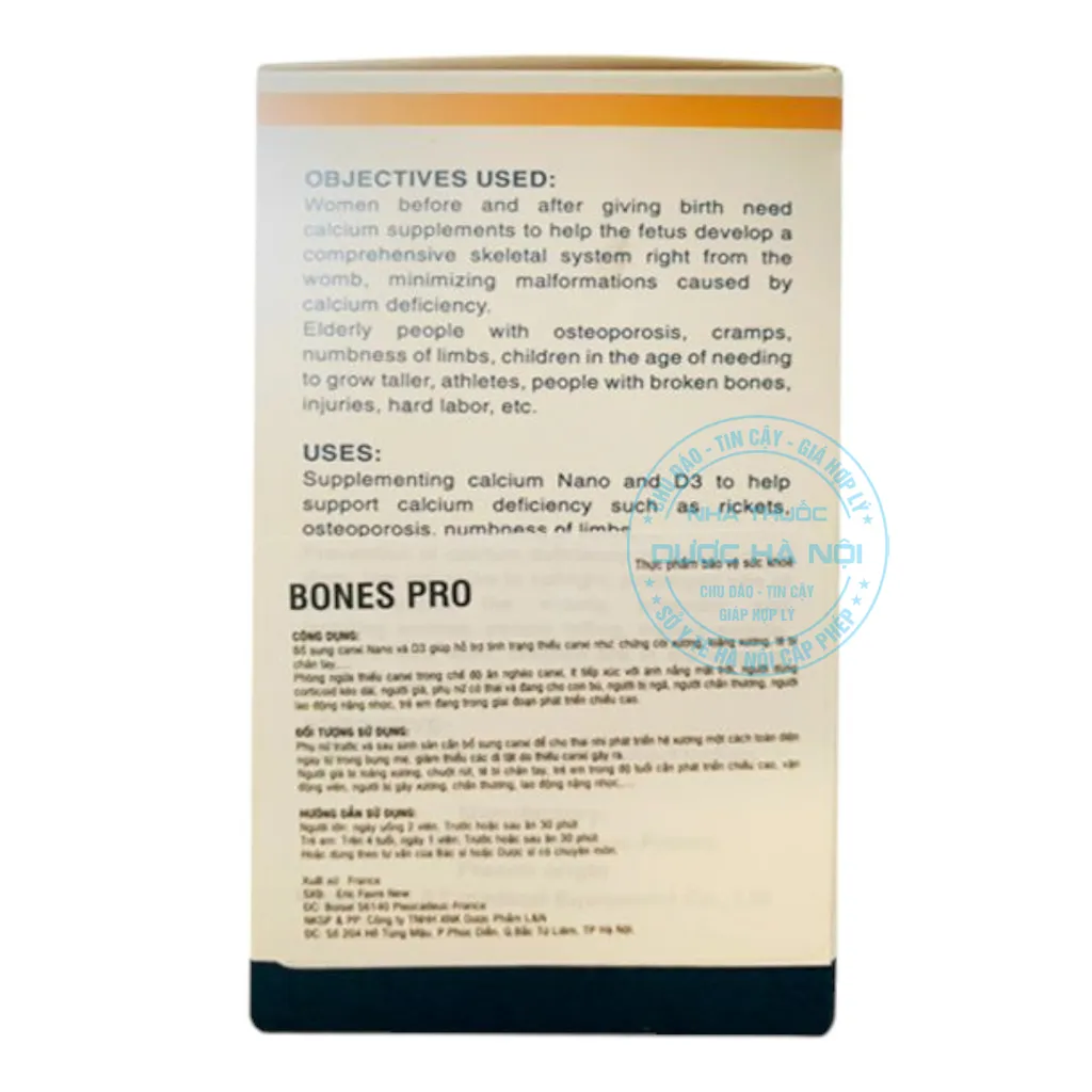 Viên uống BONES PRO