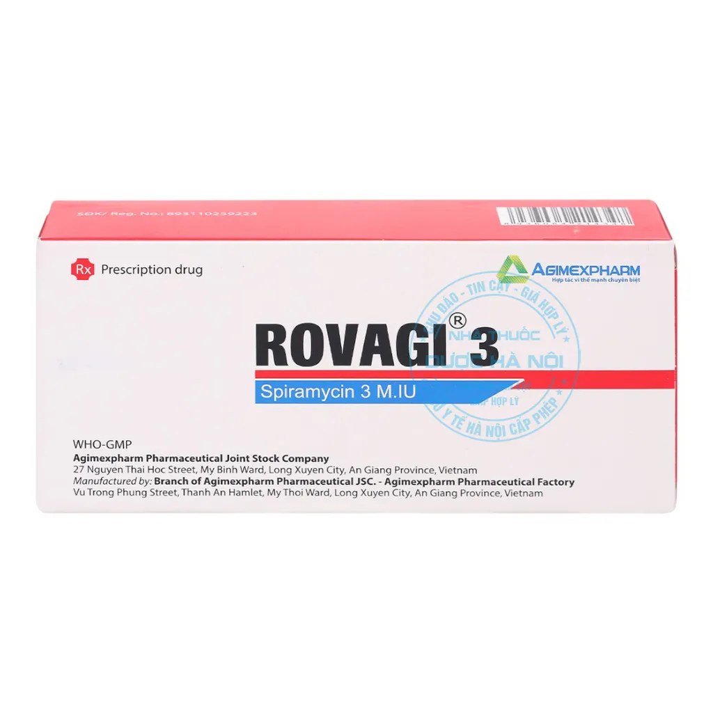 Thuốc ROVAGI 3 M.IU