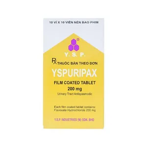 Thuốc Yspuripax điều trị cơn đau co thắt cơ trơn đường tiết niệu
