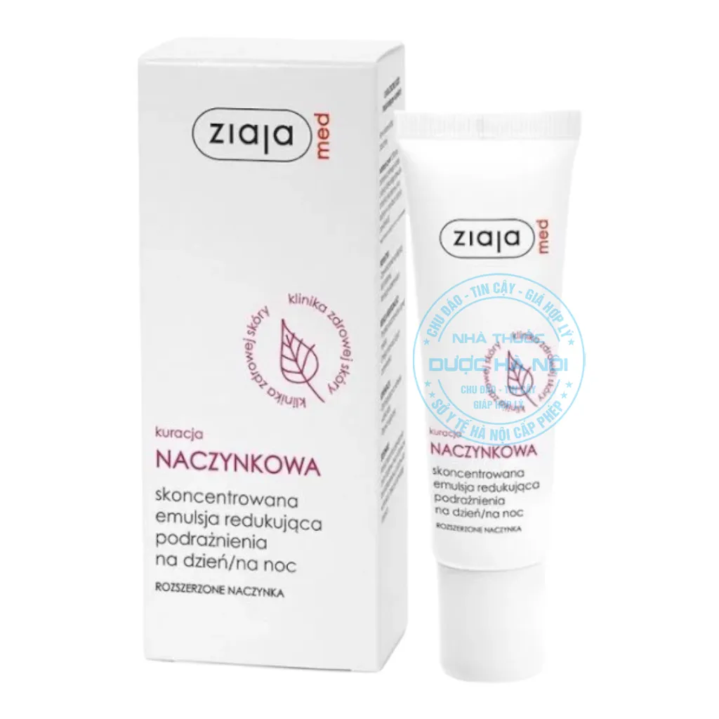 Kem dưỡng Ziaja Med Kuracja Naczynkowa