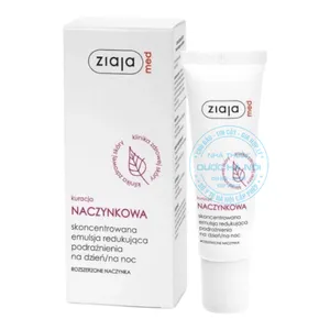 Kem dưỡng Ziaja Med Kuracja Naczynkowa dành cho da nhạy cảm