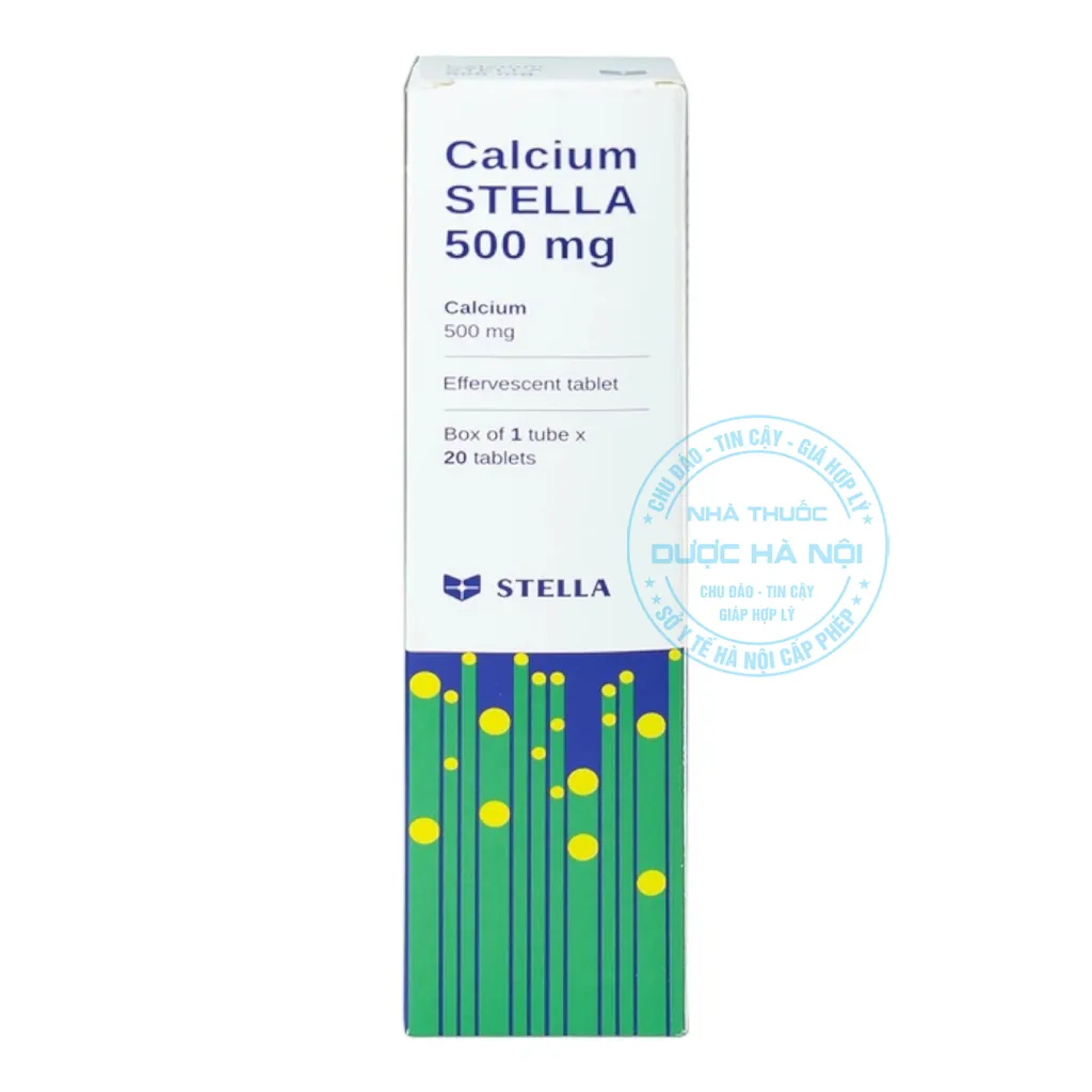 Viên sủi Calcium Stella 500mg