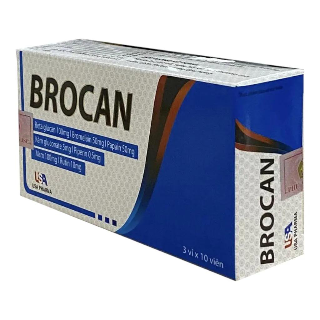 Viên uống Brocan