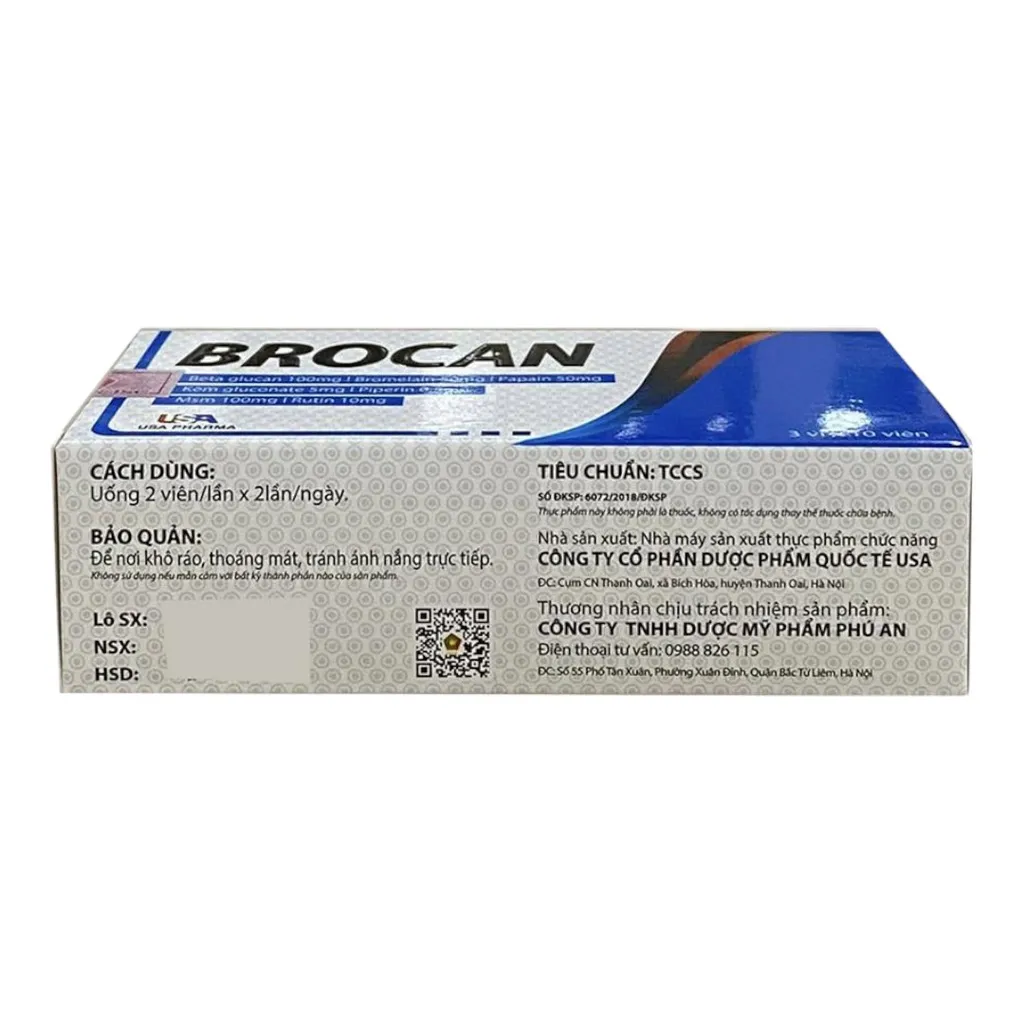 Viên uống Brocan