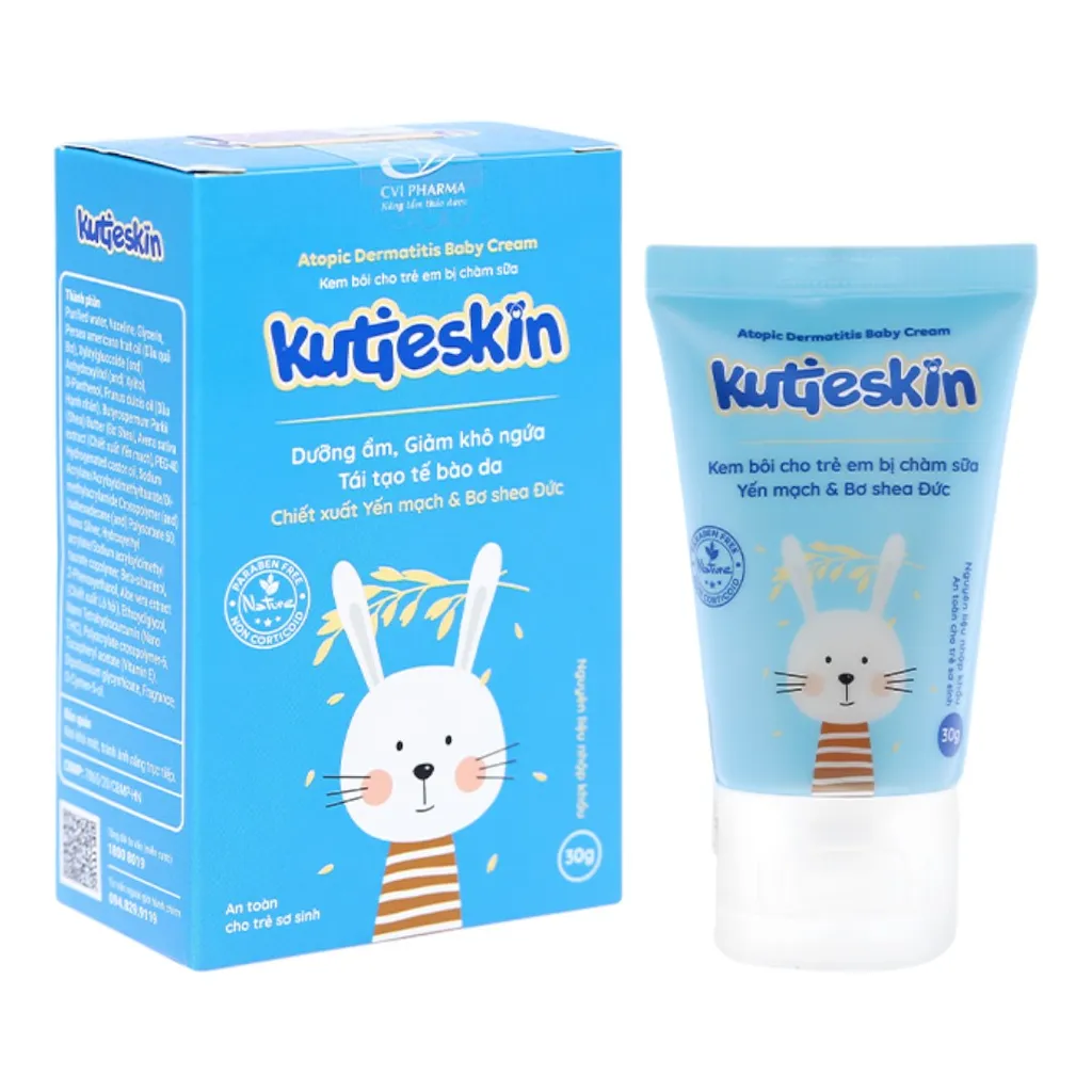 Kem bôi Kutieskin Atopic Dermatitis Baby Cream