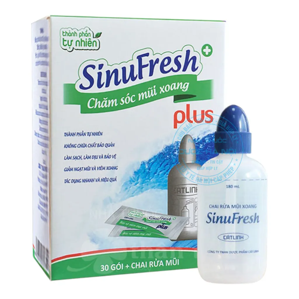 Muối rửa mũi Sinufresh Plus