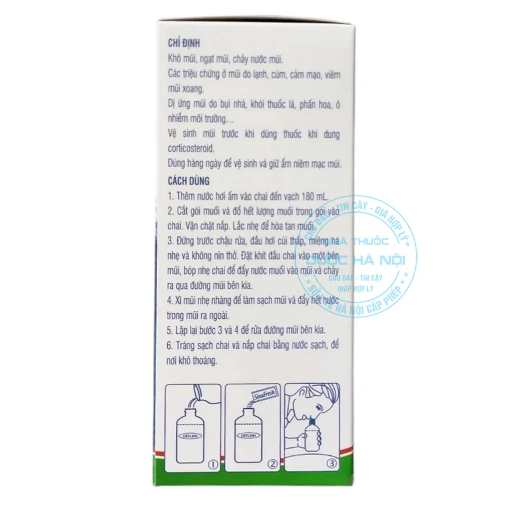 Muối rửa mũi Sinufresh Plus