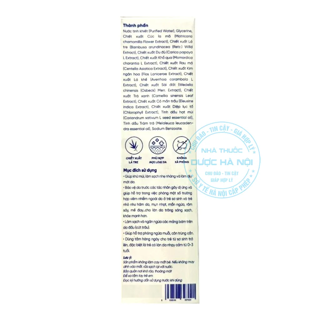 Nước tắm thảo dược Sachi