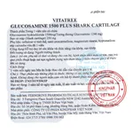 Viên uống Vitatree Glucosamine 1500 Plus Shark Cartilage