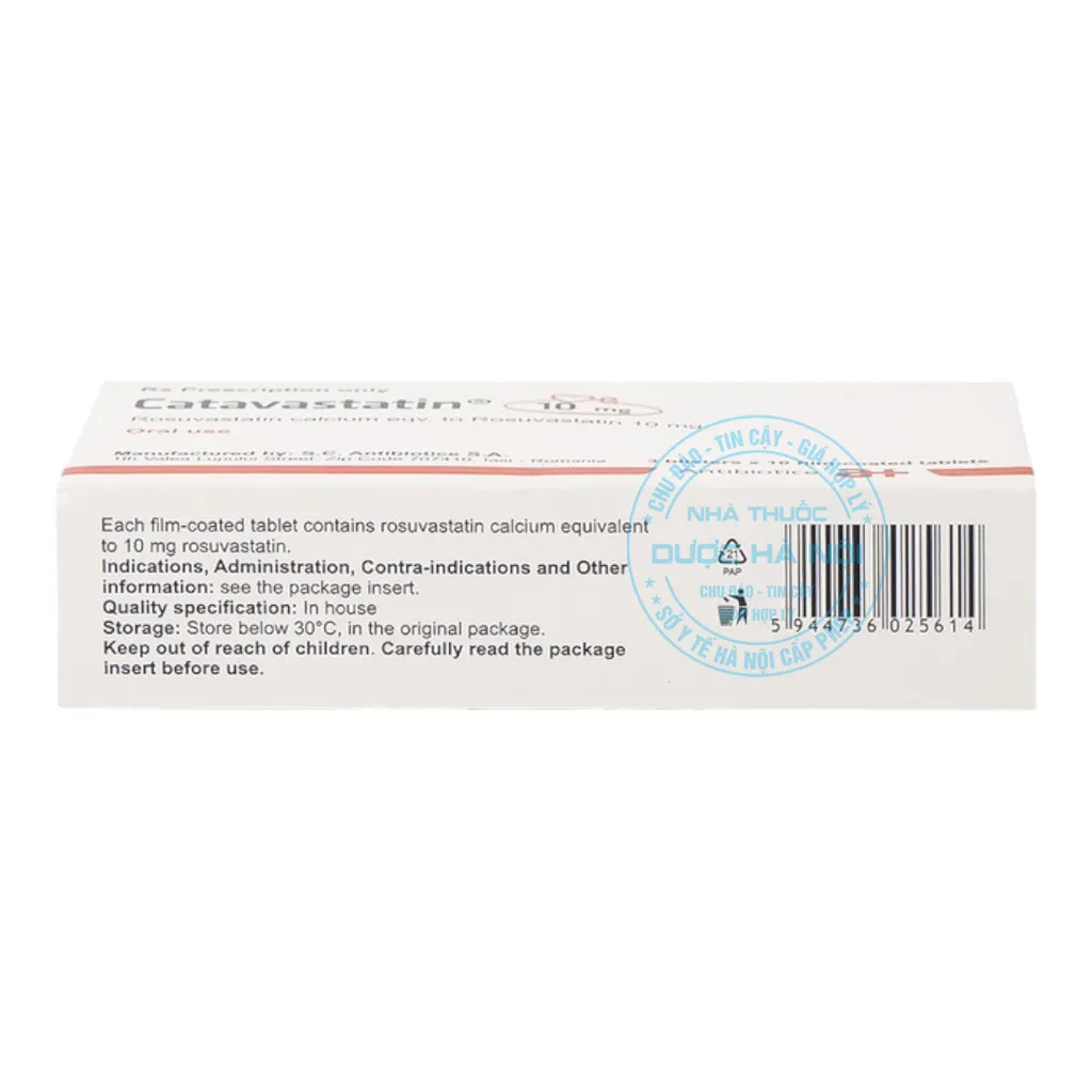 Thuốc Catavastatin 10mg