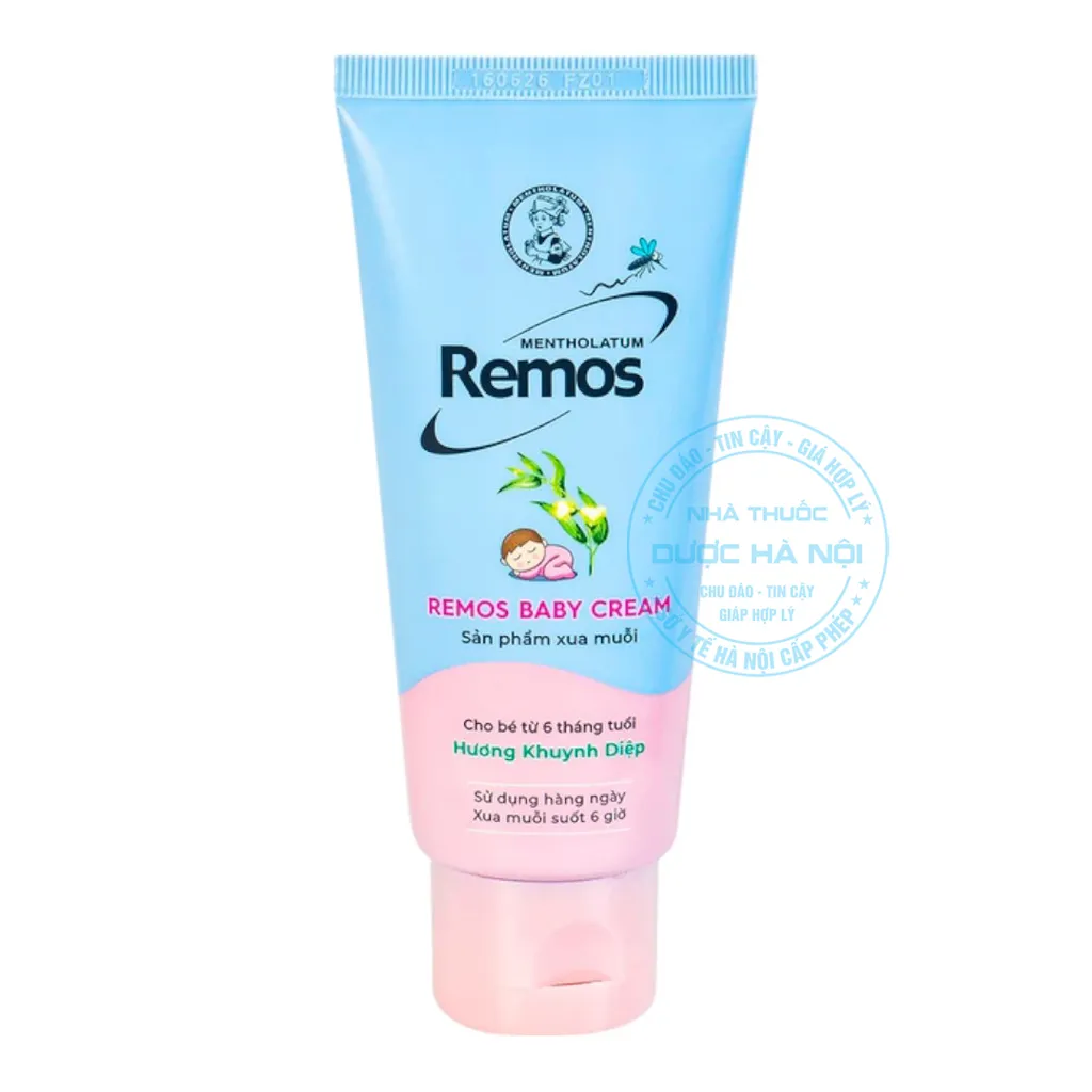 Kem xua muỗi Remos Baby Cream