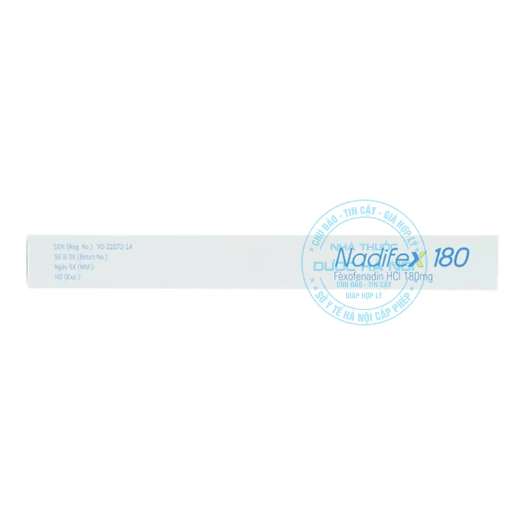 Thuốc Nadifex 180mg