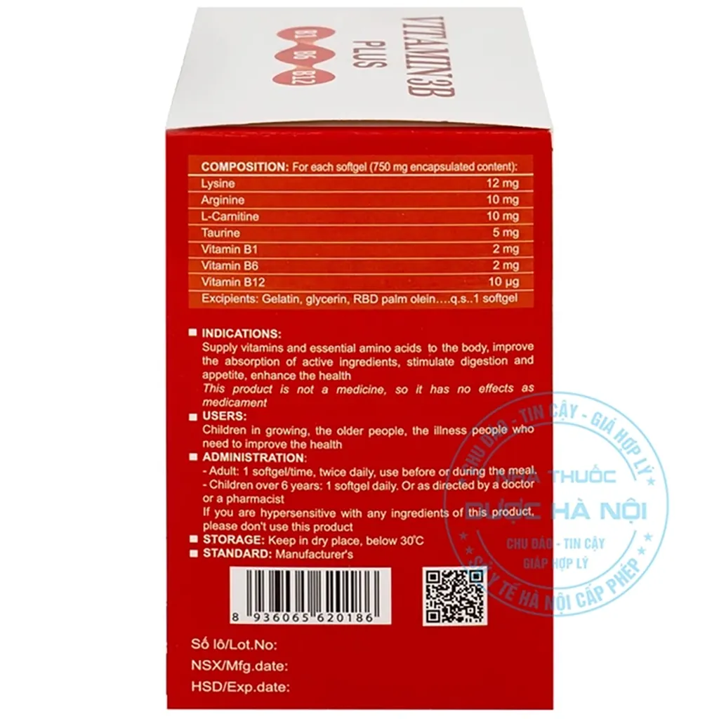 Vitamin 3B Plus