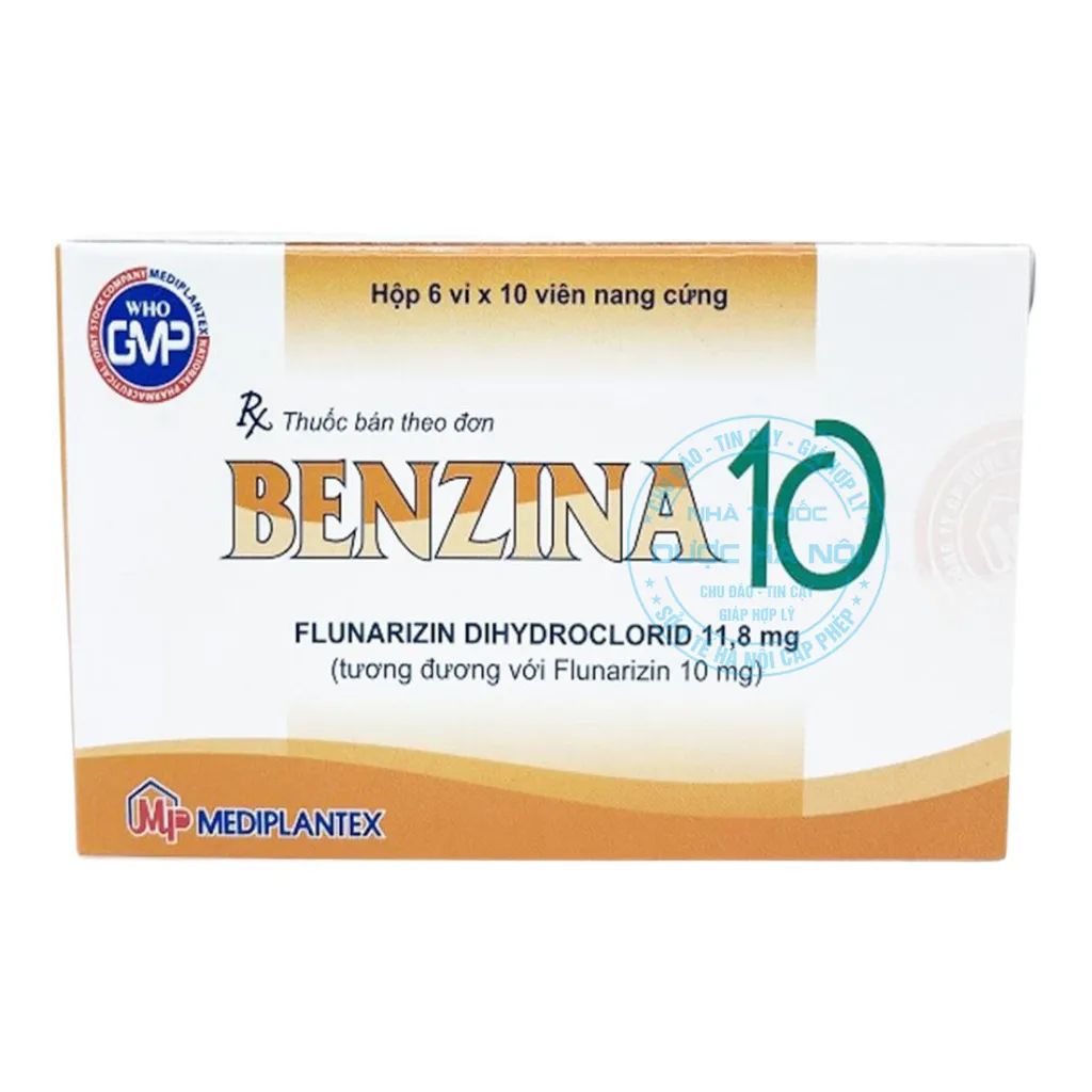 Thuốc Benzina 10mg