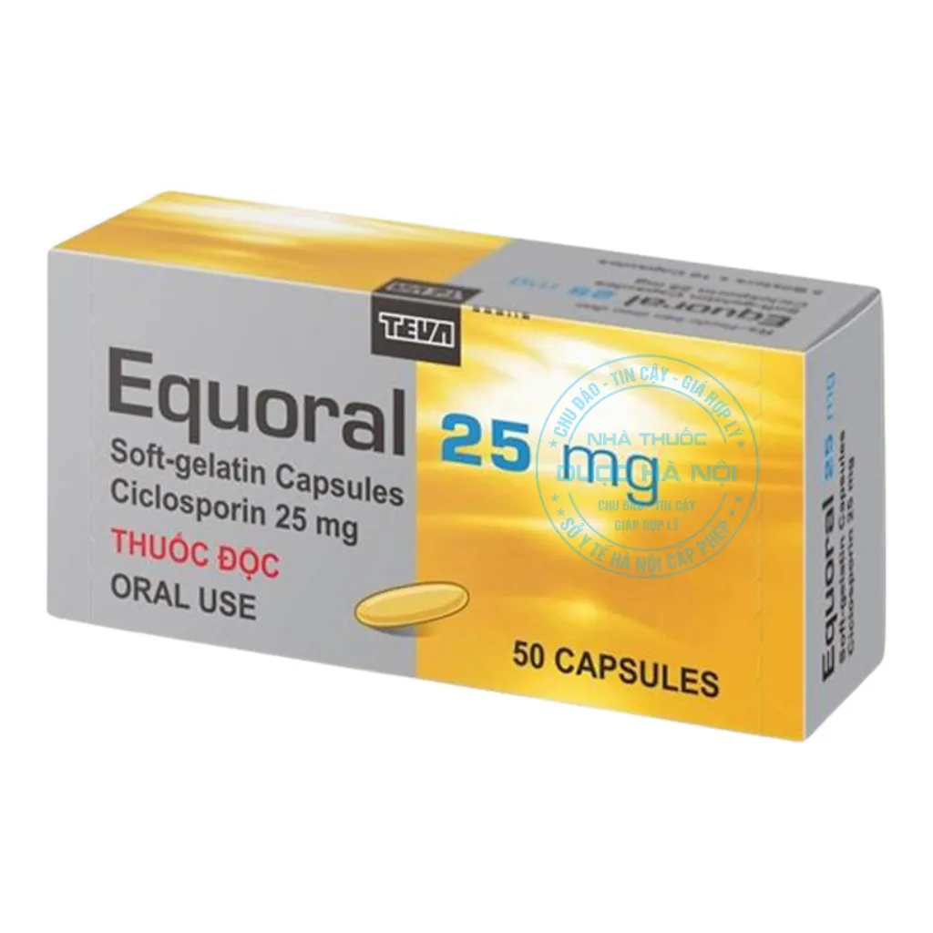 Thuốc Equoral 25mg