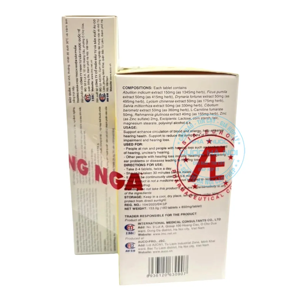 Combo 2 hộp Viên uống Kim Thính