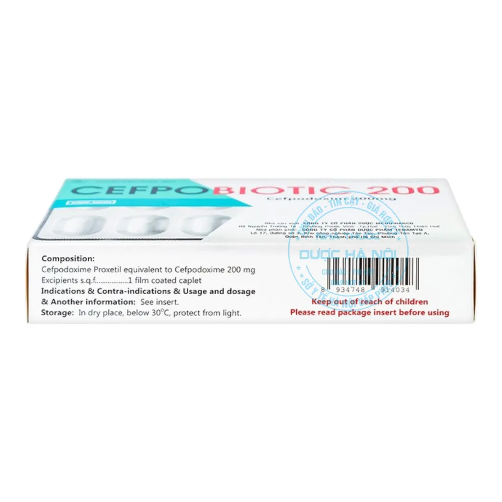 Thuốc Cefpobiotic 200mg