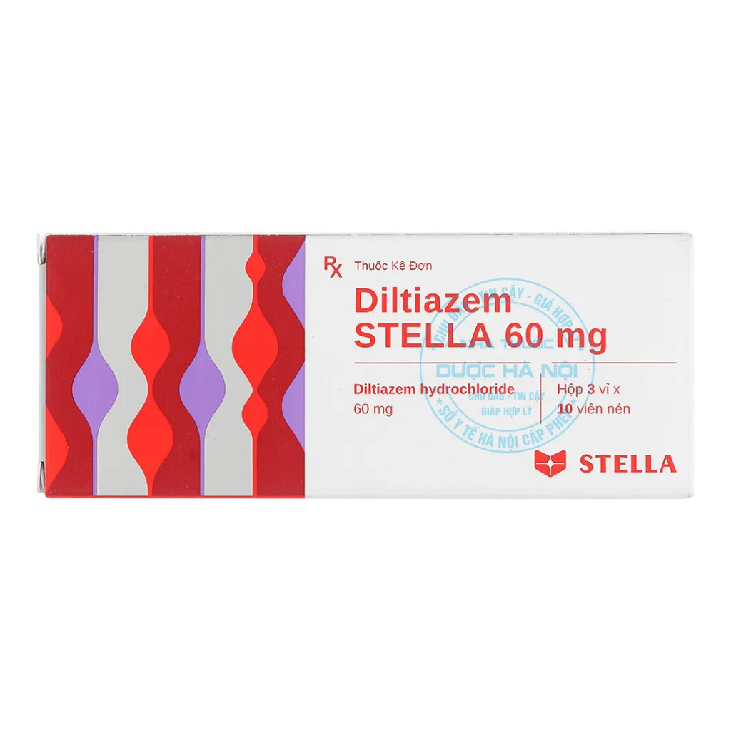 Thuốc Diltiazem 60mg Stella