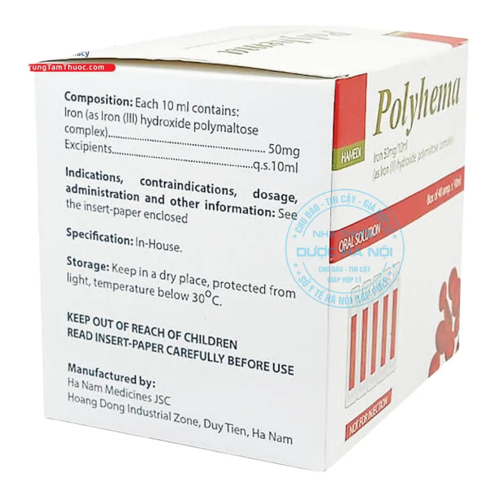 Dung dịch uống Polyhema