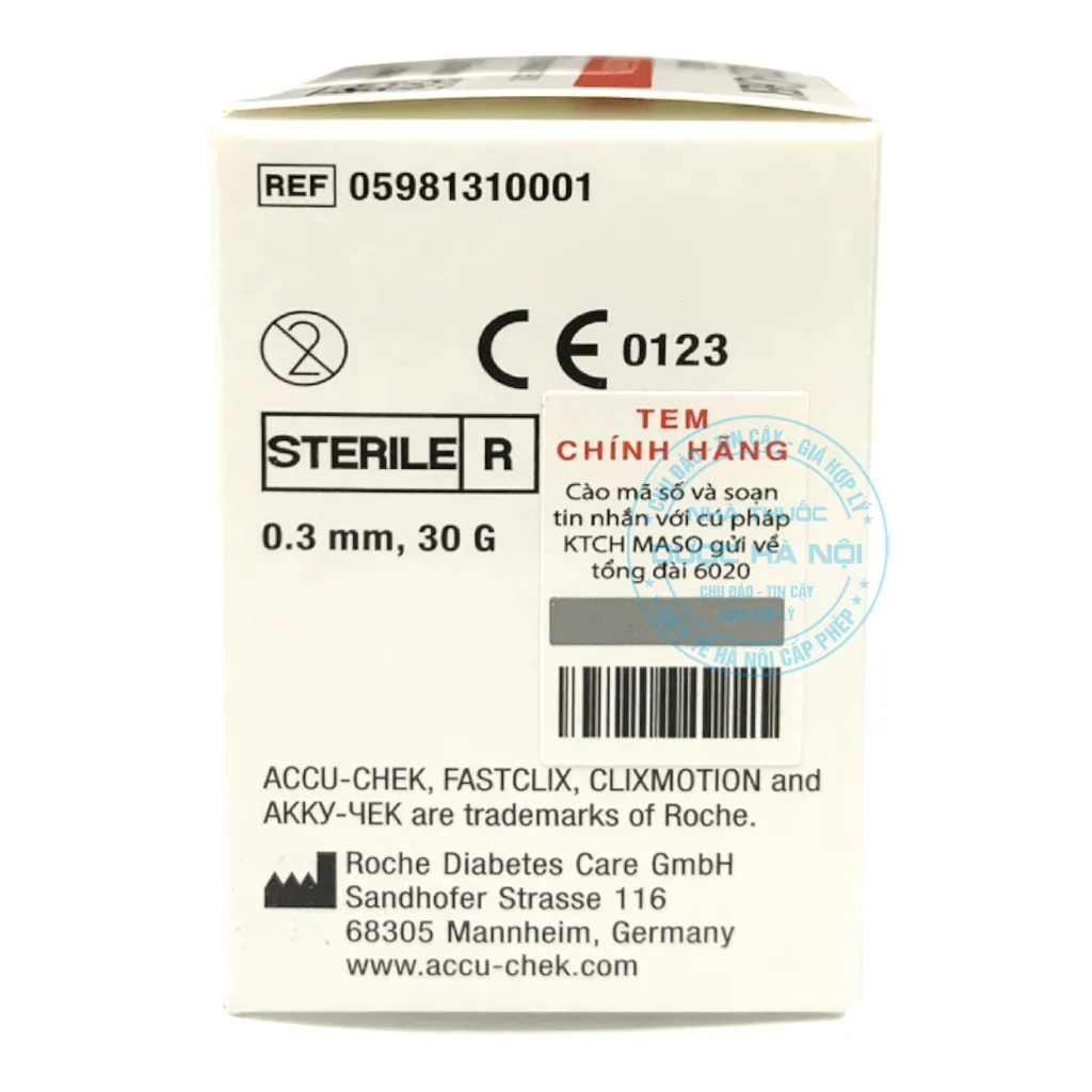 Kim lấy máu Accu-Chek FastClix