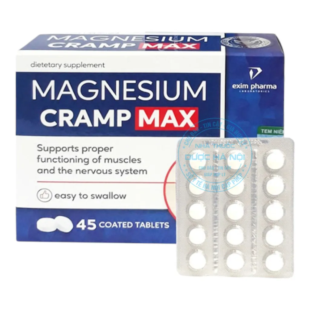 Viên uống Magie Cramp Max