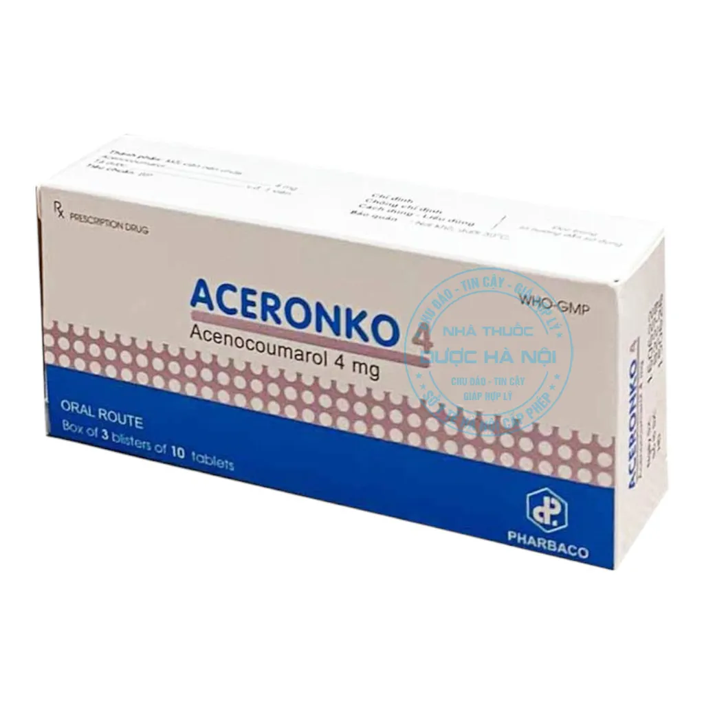 Thuốc Aceronko 4mg
