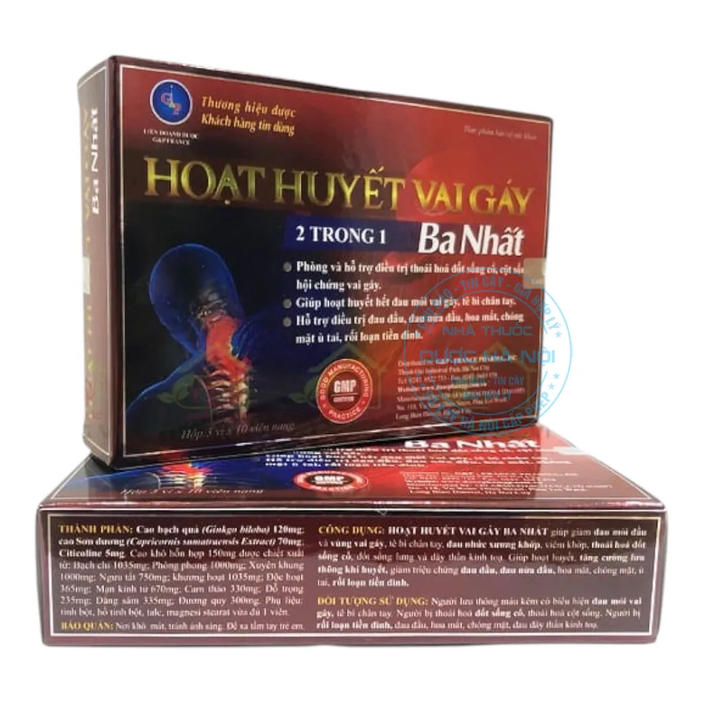 Hoạt Huyết Vai Gáy Ba Nhất