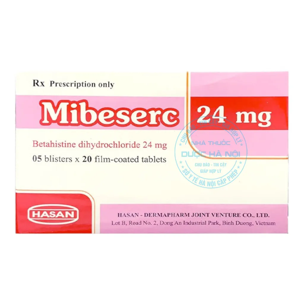 Thuốc Mibeserc 24mg