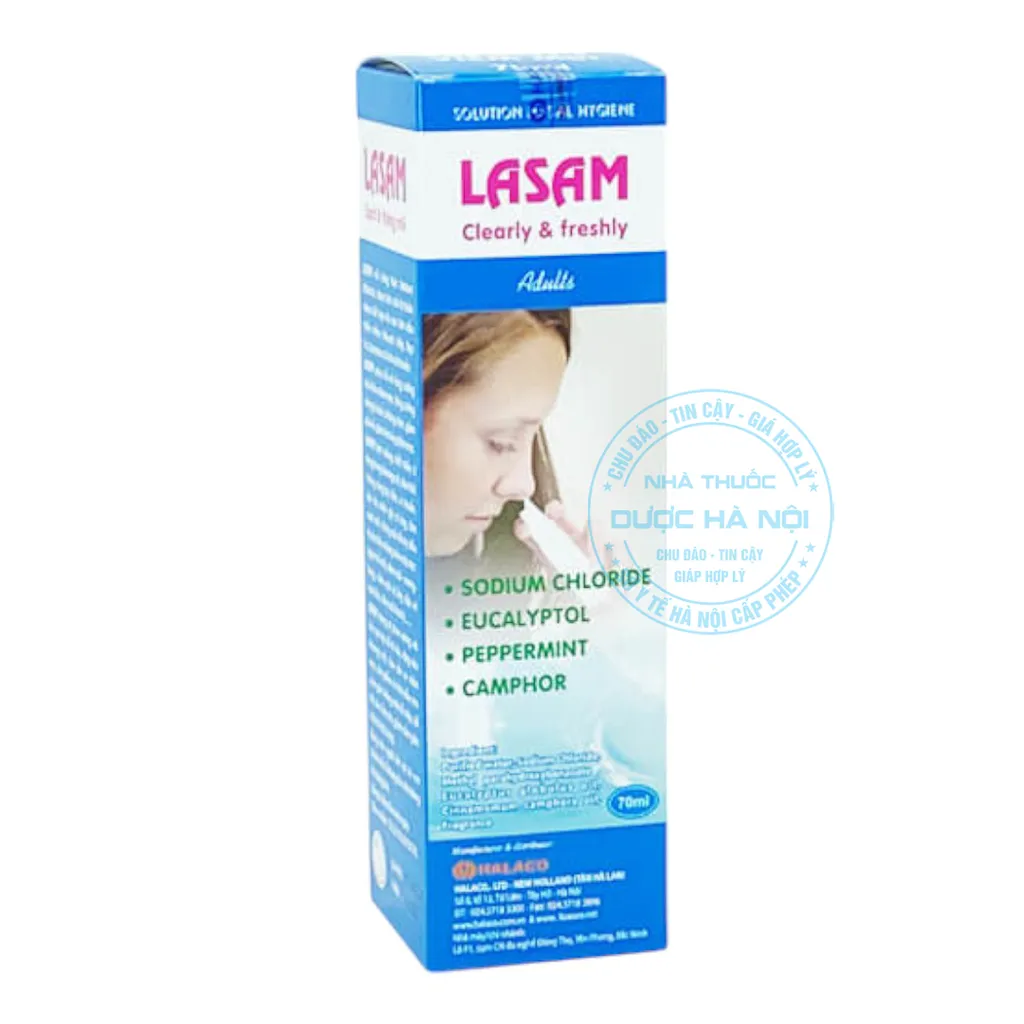 Dung dịch vệ sinh mũi người lớn LASAM